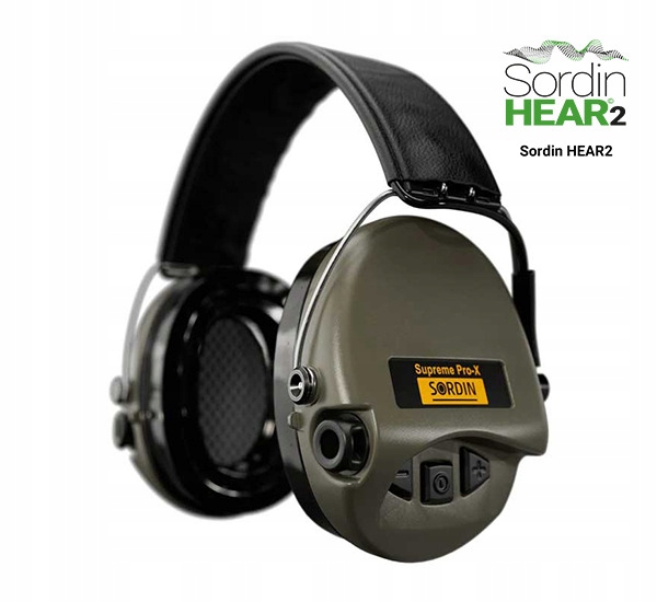 Słuchawki Sordin Supreme Pro X olive Led 75302-X/L