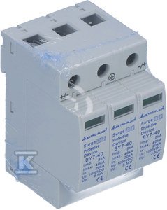 OGR.PRZEP.T1+T2 3P Pv DC BY7-40 1000VDC