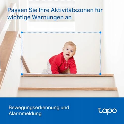 TP-LINK Tapo C210 Kamera IP 3MP 2-Way Audio Nocna Wizja 256GB — miniatura 5