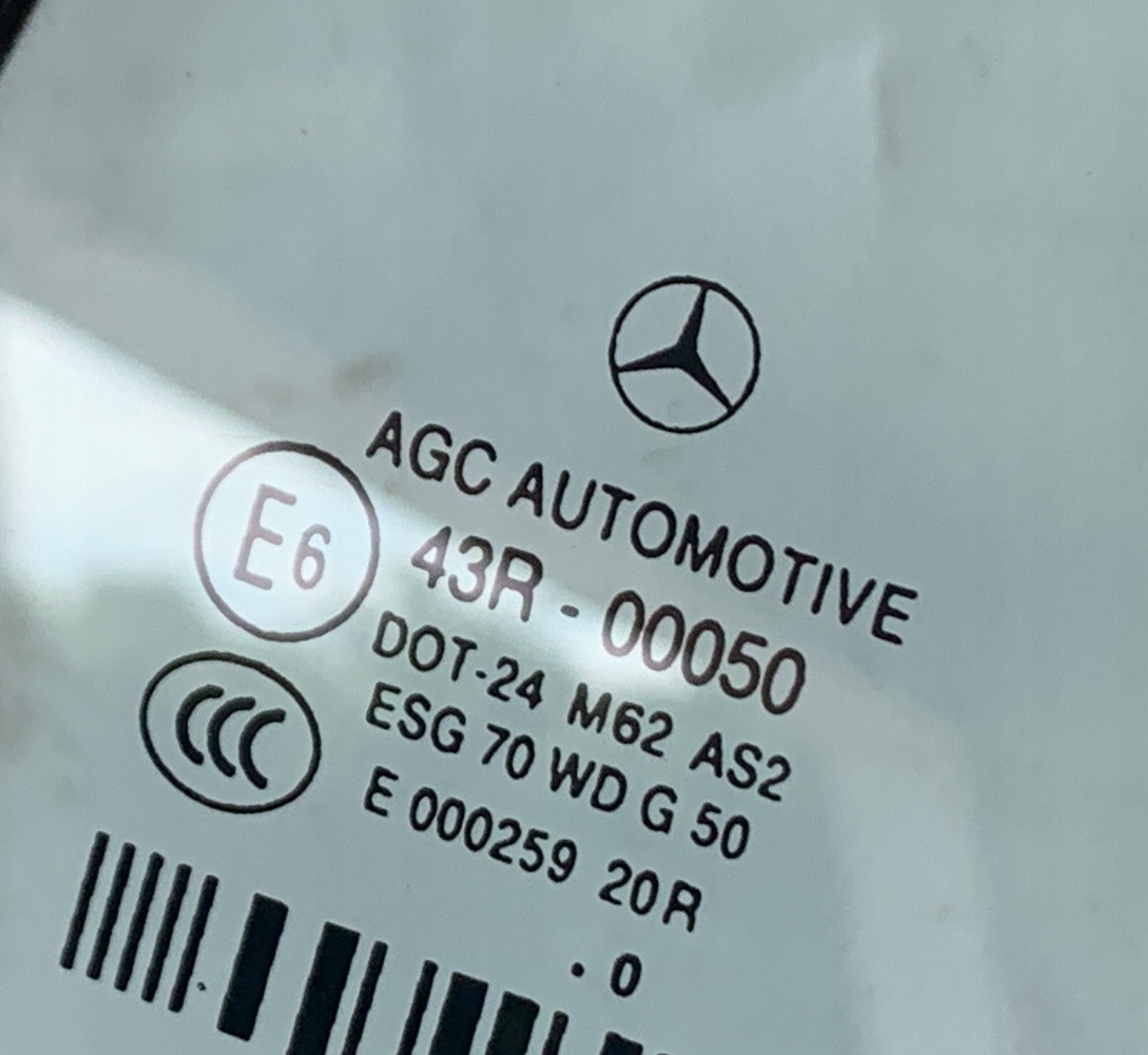 # window mechanism left rear part MERCEDES E COUPE W207