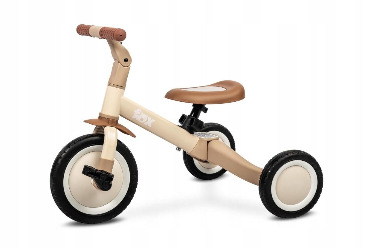 Rowerek trójkołowy Fox beige