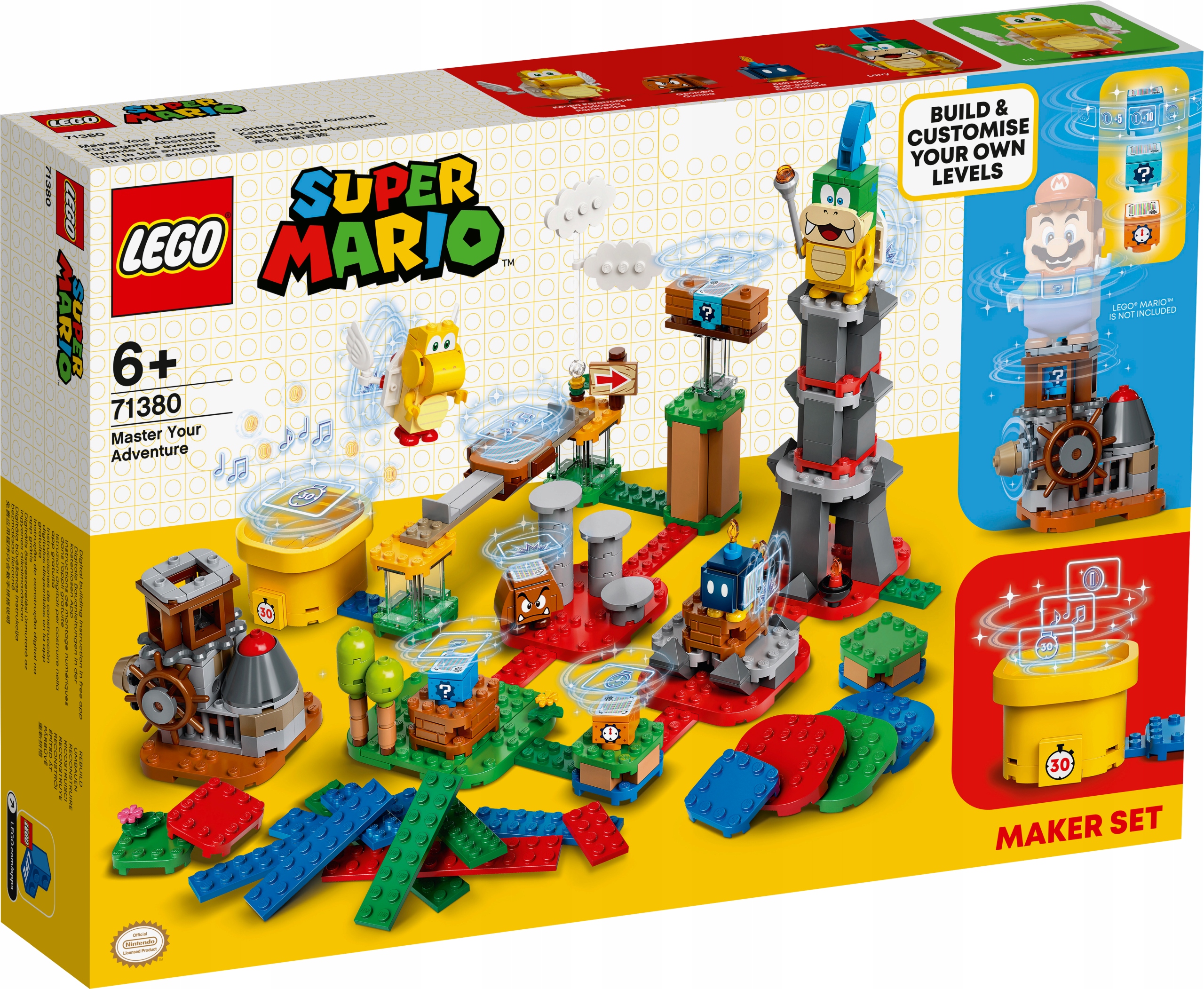 Lego Mario 71380 Mistrovské dobrodružství Nová sada