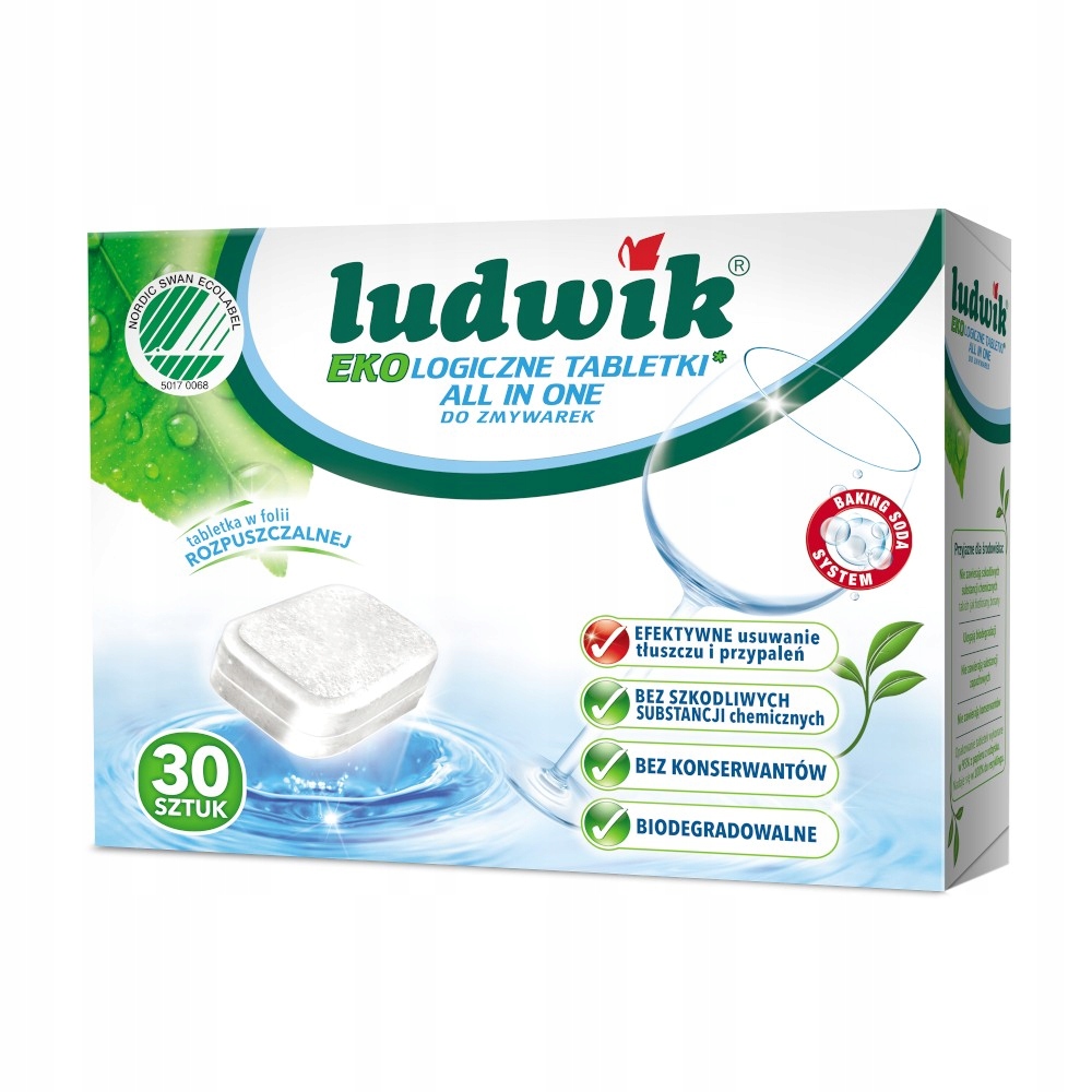 

Ludwik Eko Tabletki do zmywarki All in One 30 szt.