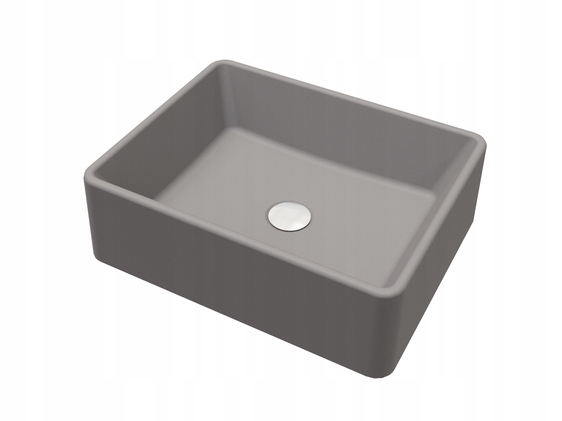 Granitové koupelnové umyvadlo Klara na desku, zátka Klik Klak