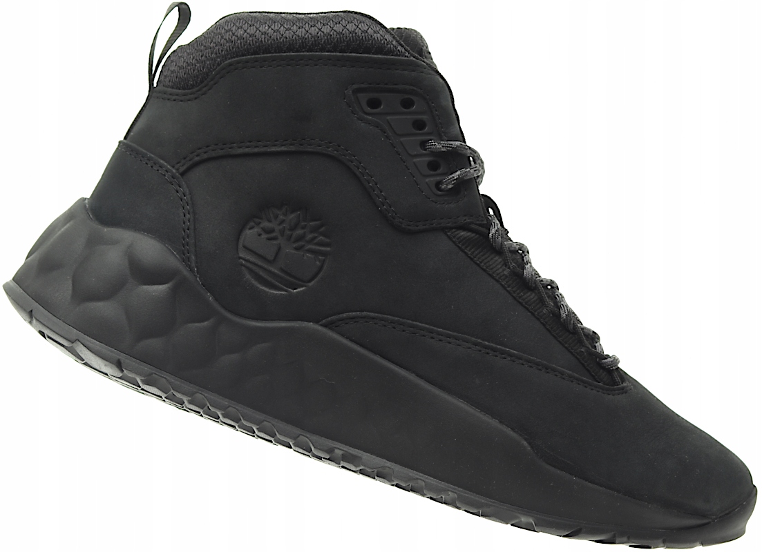 Pánské boty Timberland Solar Wave MID Blackout Nubuck černé kožené 45