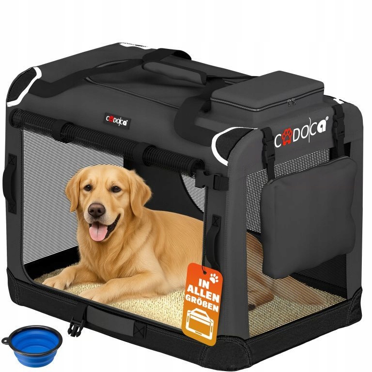 Torba Transportowa Transporter Dla Psa Kota XXXL 101x69x70 Antracyt