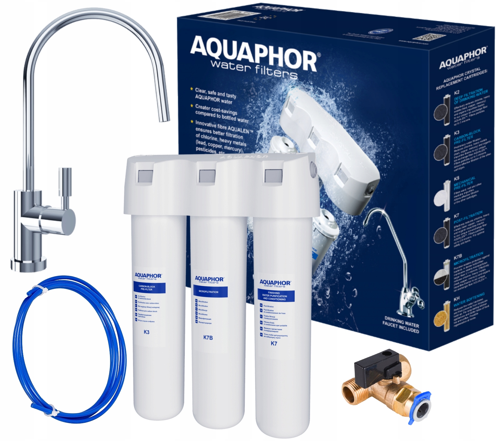 

Filtr wody pitnej pod zlew Aquaphor Kryształ B Eco