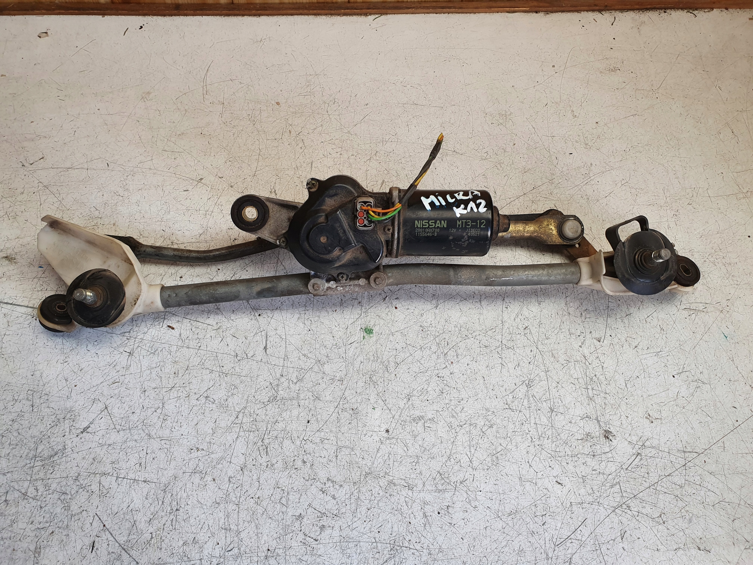 Wischergestänge vorne MICRA K12 28810AX700
