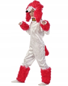 Kostým bílo-žlutý pudl muž vel