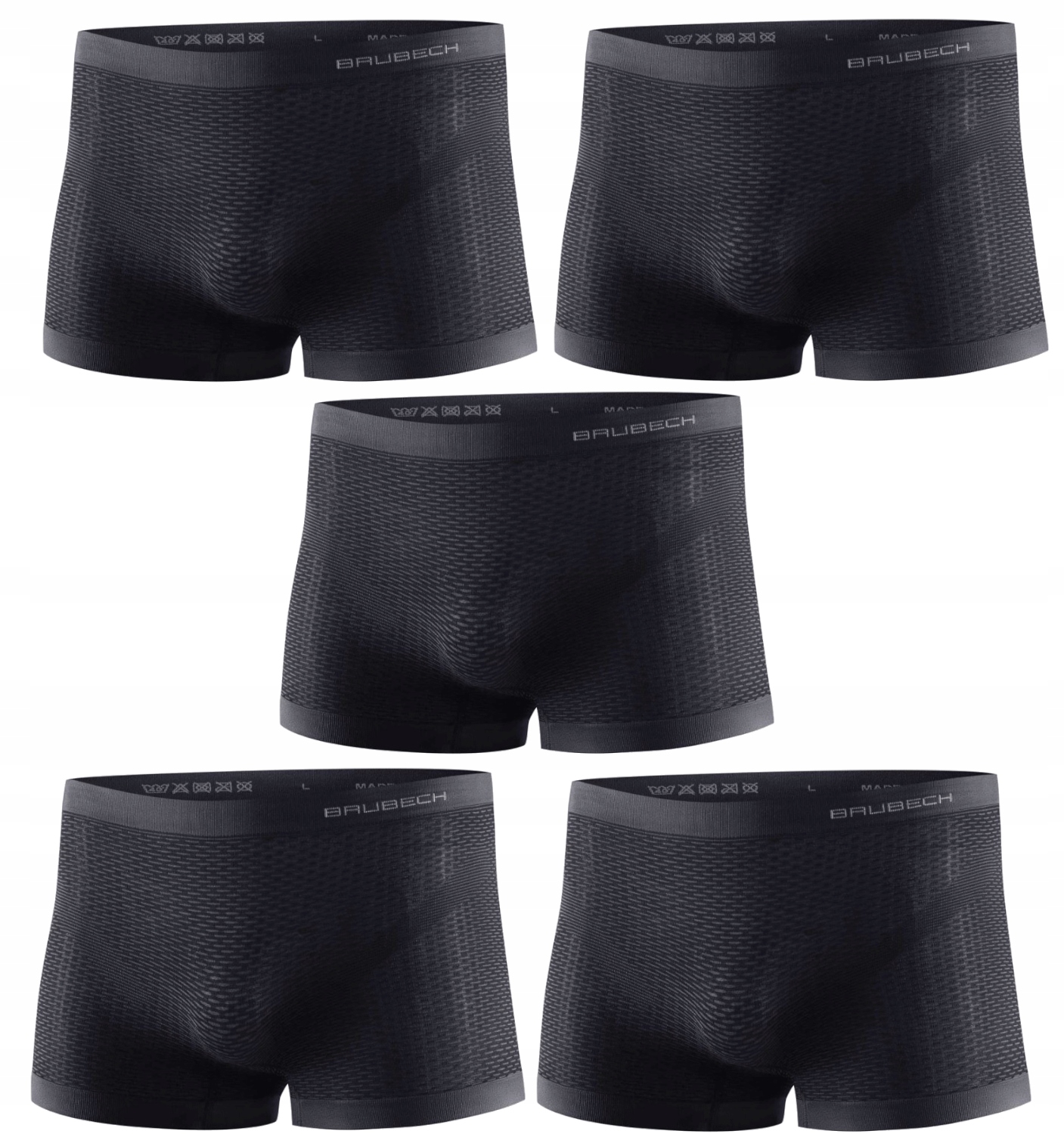 

Termoaktywne Bokserki Damskie BaseLayer |5-PACK| L