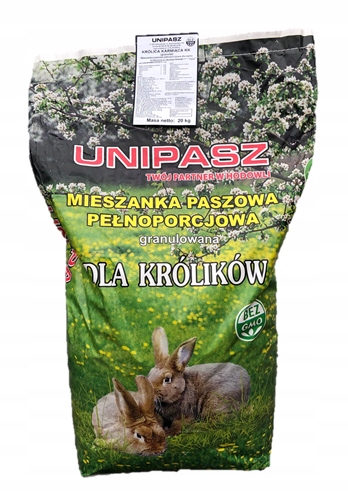 

Unipasz Królica Karmiąca pasza dla królików Kk