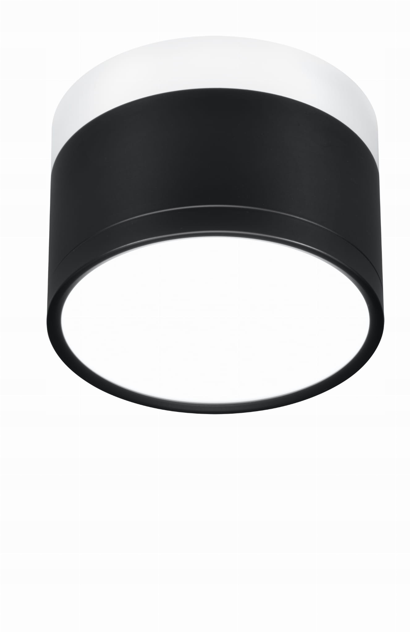 Candellux Stropní spot Led Tuba 9W 4000K Černá/Bílá IP20