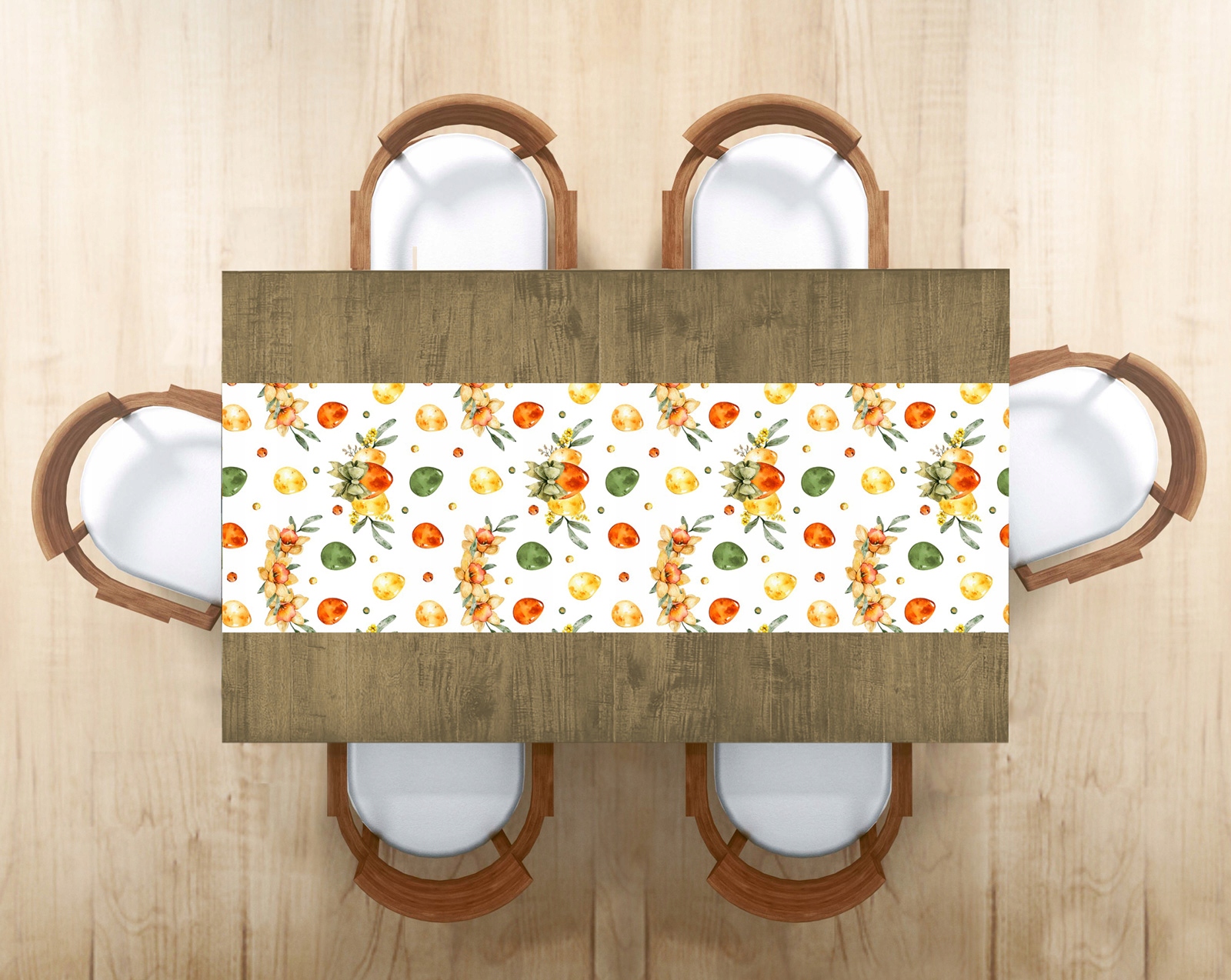 BIEŻNIK PLAMOODPORNY 40X180 JAJKA Z ŻONKILAMI Typ bieżnik