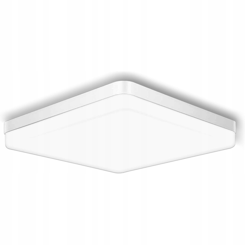 Lampa Plafon kwadratowy led 30 x 4 cm biały 6500K