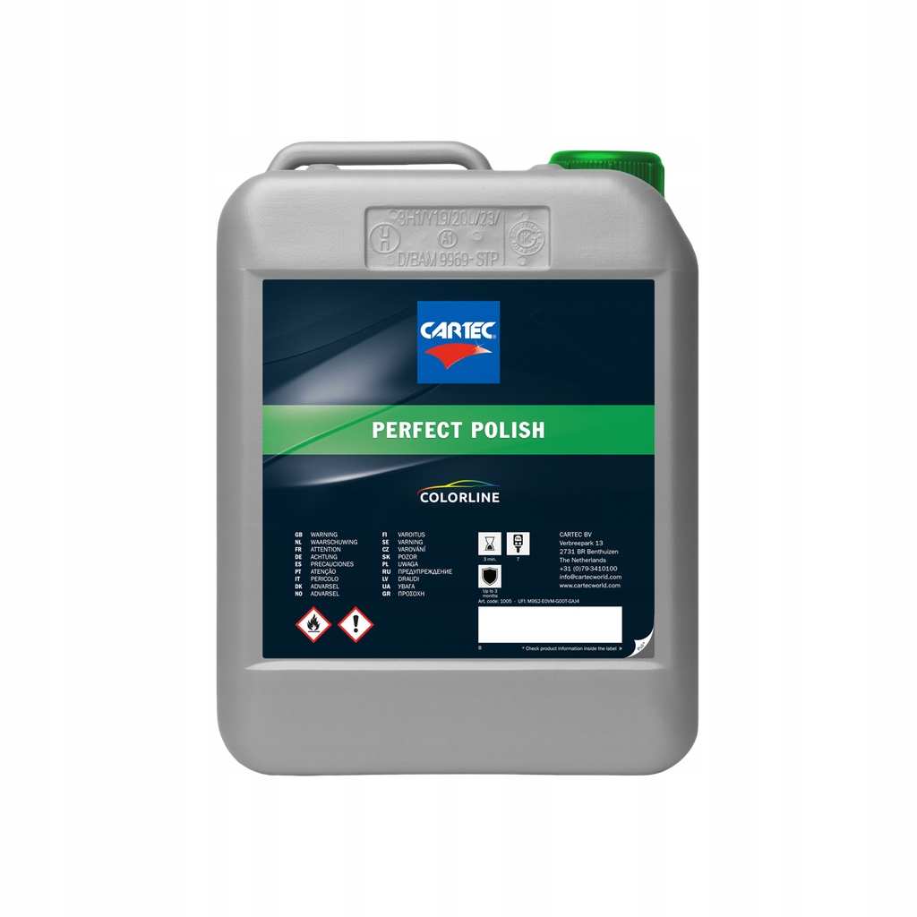 Cartec Perfect Polish 5L – čistiace a voskovacie mlieko