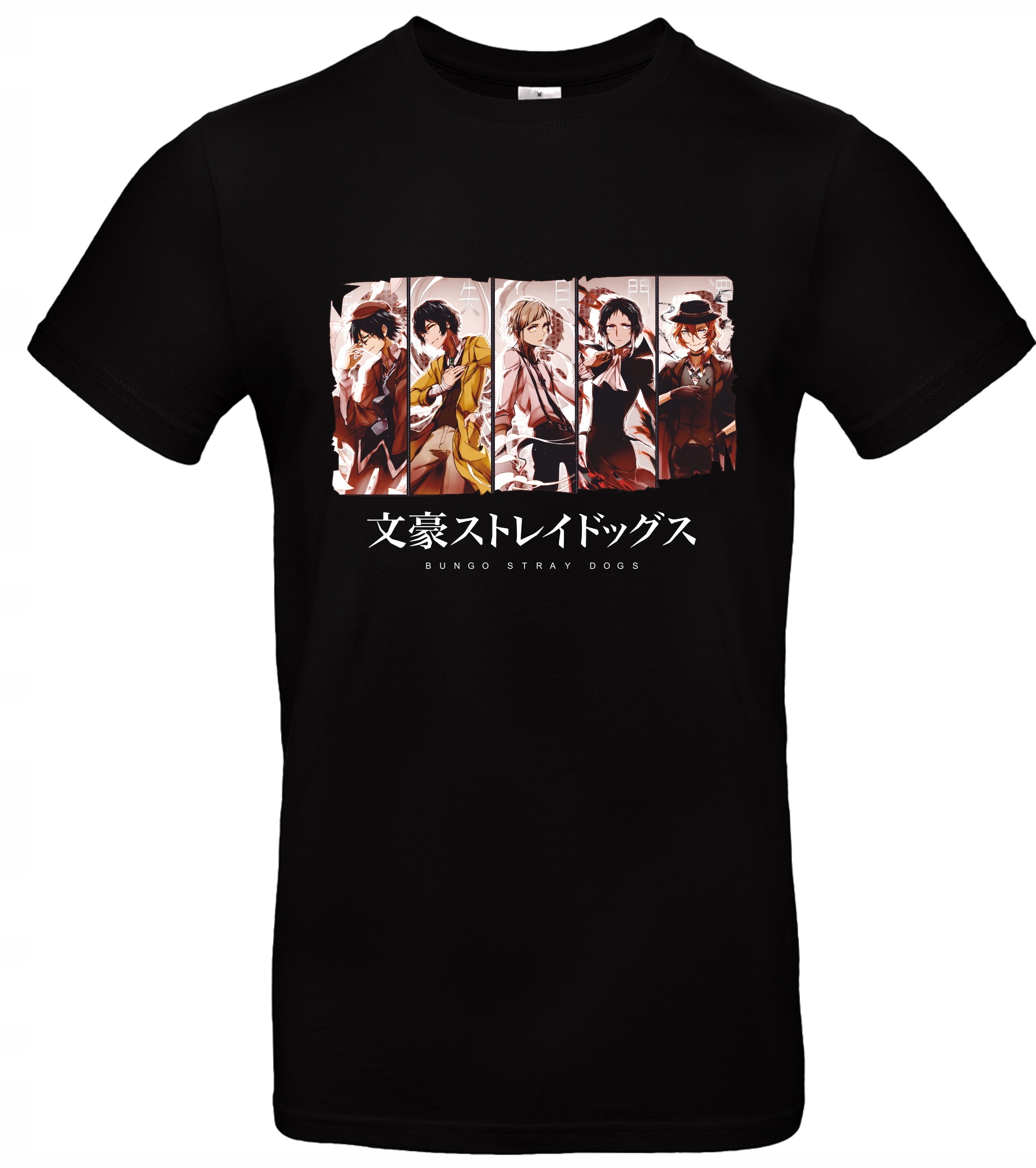 

Bungou Stray Dogs Anime Koszulka r. M BS01 Tu