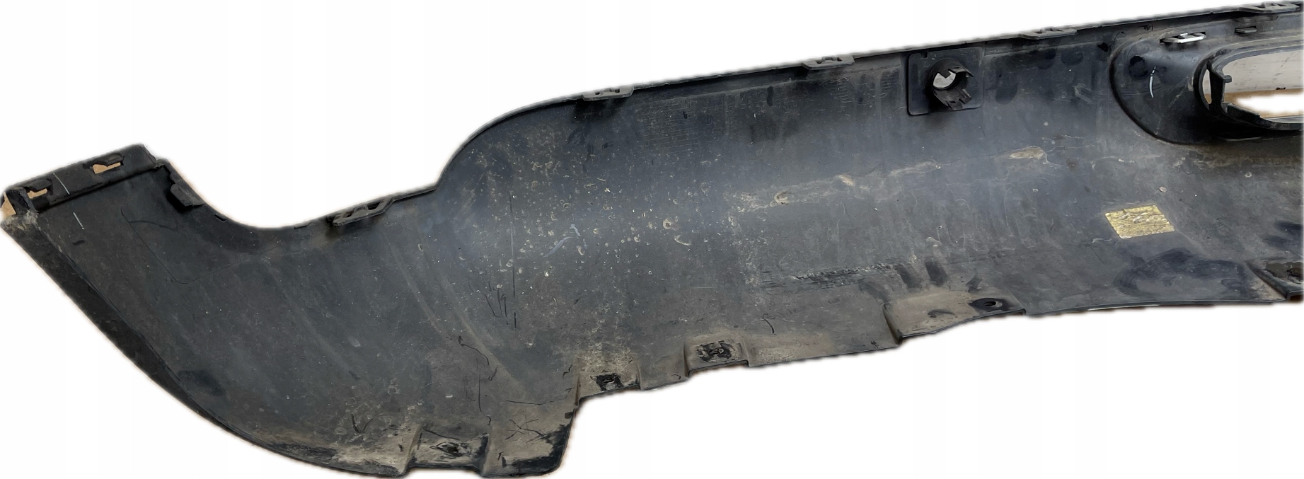 MINI F55 SPOILER Diffuseur Accessoires Pare choc Arrière Arrière CHROM 7318826