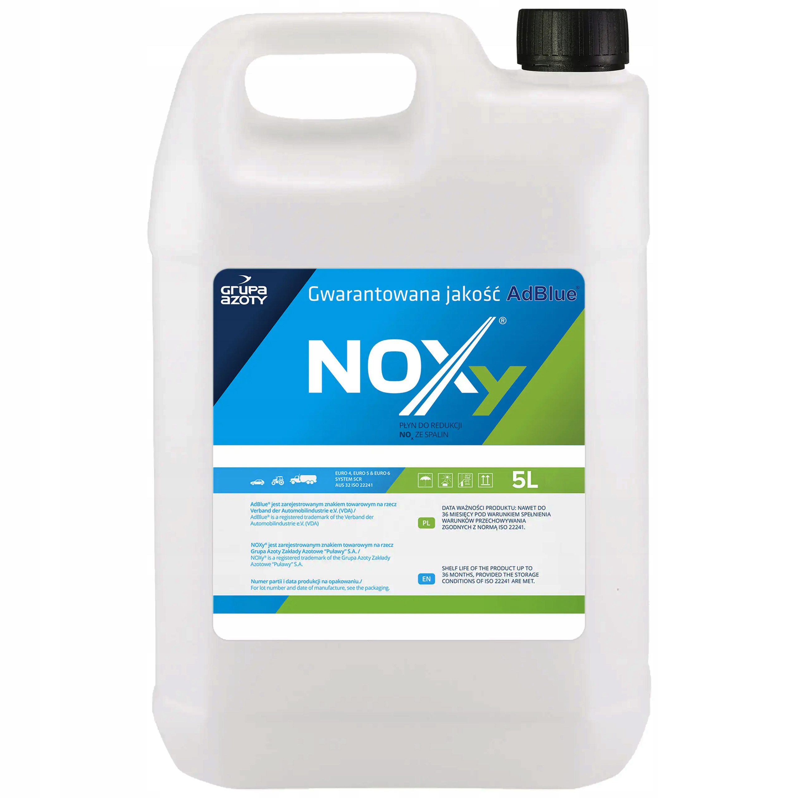 Noxy Adblue Płyn Do Redukcji Spalin 5L