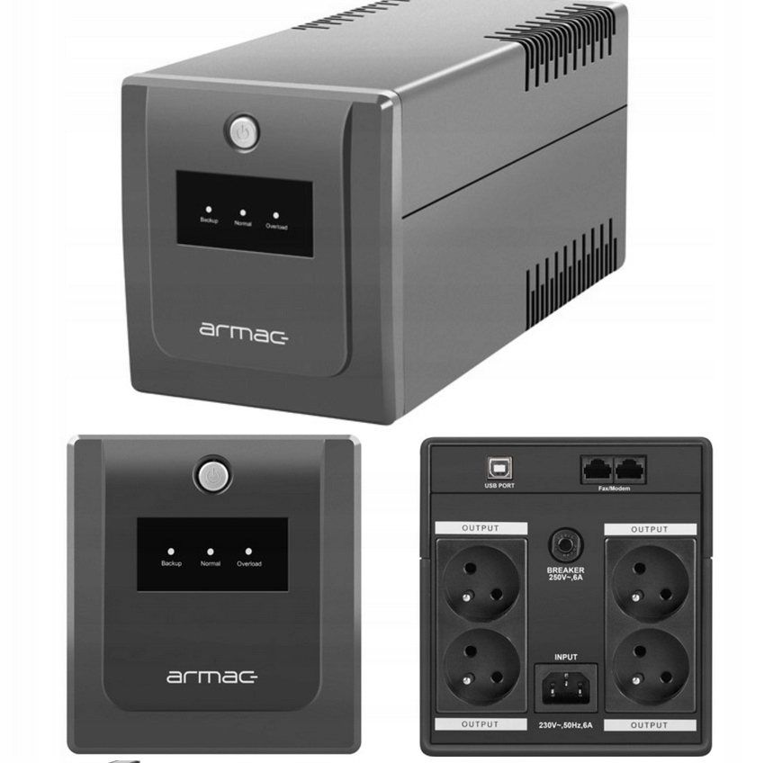 Zasilacz Awaryjny Ups Armac 950W 1500VA 4X 230V Pl