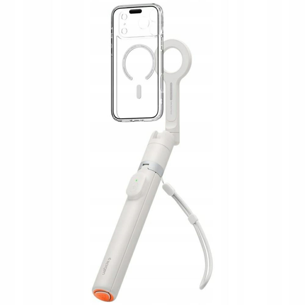 Selfiestick Bluetooth stativ béžový S582W Spigen
