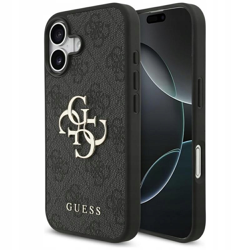 Pouzdro Pro Iphone 17 Guess Černé Elegantní Módní Pouzdro Zadní Kryt
