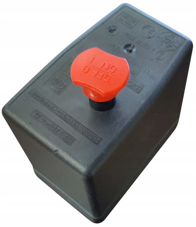 Wyłącznik ciśnieniowy presostat NEMA 400 kompresor Marka Kupczyk