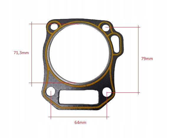 USZCZELKA CYLINDRA GŁOWICY AGREGAT 196CCM KALTMANN Rodzaj uszczelka