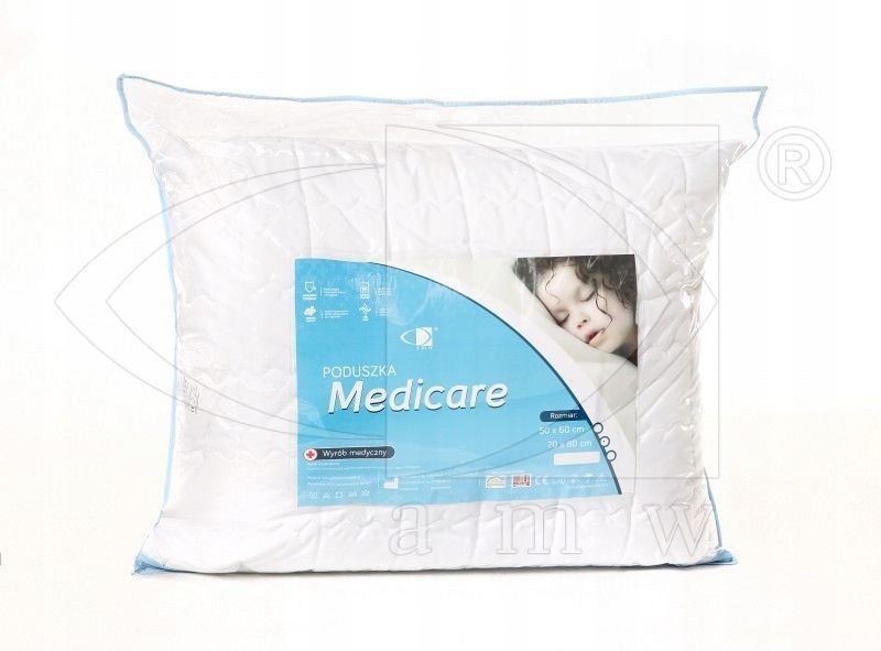 

Poduszka antyalergiczna Medicare z zamkiem 8 70x80