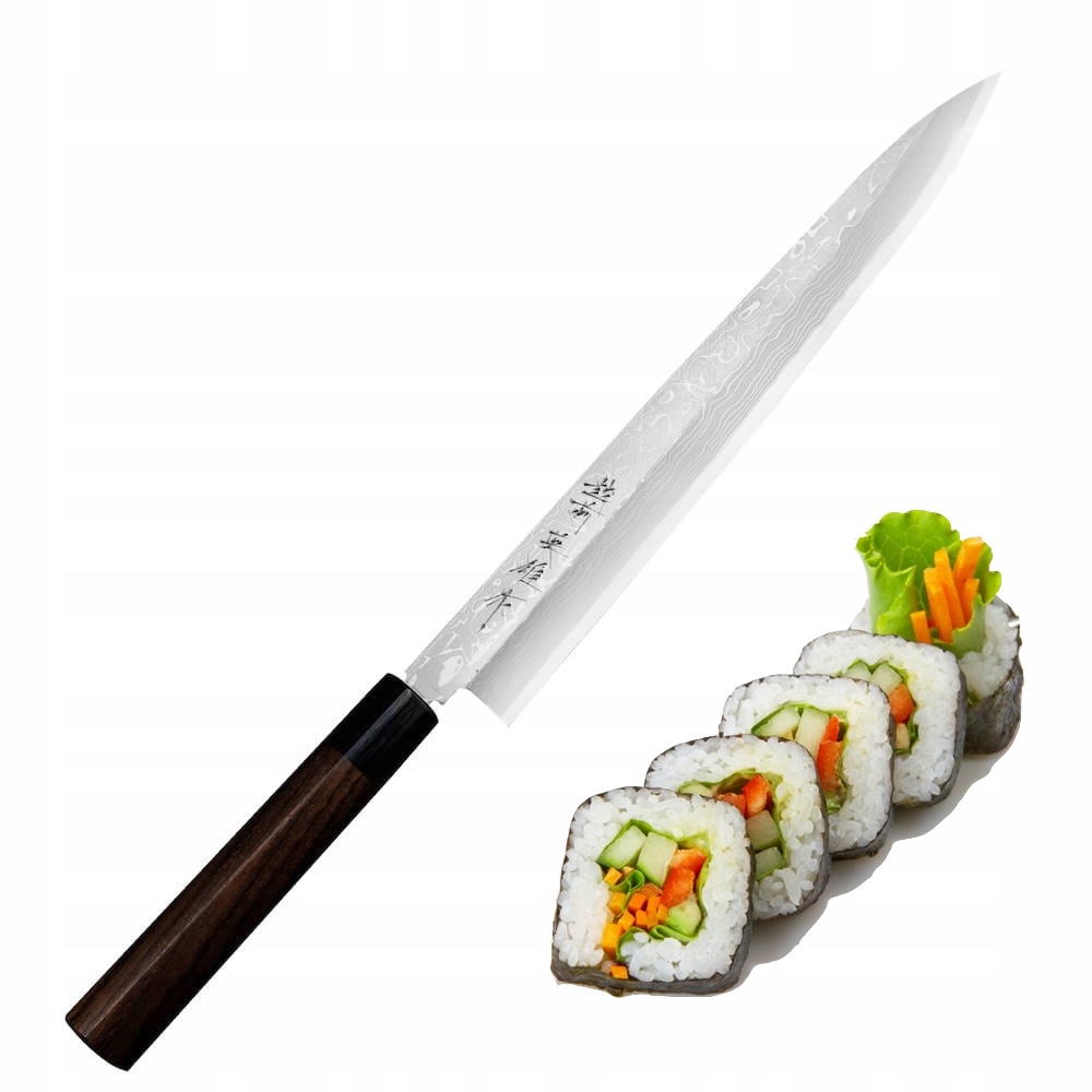Hideo Kitaoka Shirogami Satin Japonský nôž Yanagi Sashimi na sushi 27 cm