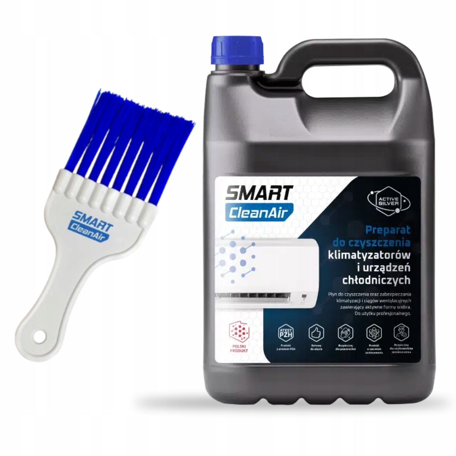 Środek Do Mycia Klimatyzatorów Smart Cleanair 5 L Szczotka