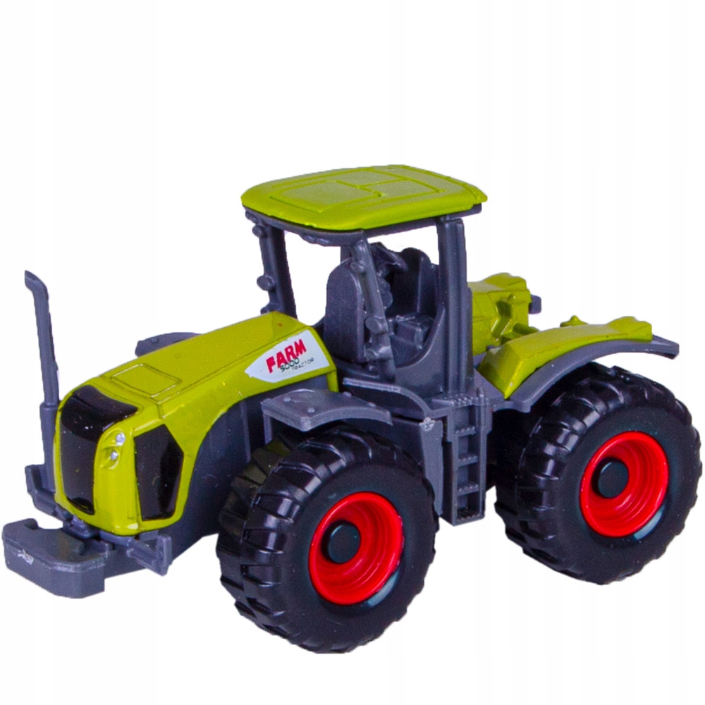 Traktor Ciągnik x2 MASZYNY ROLNICZE Kombajn Materiał karton pianka