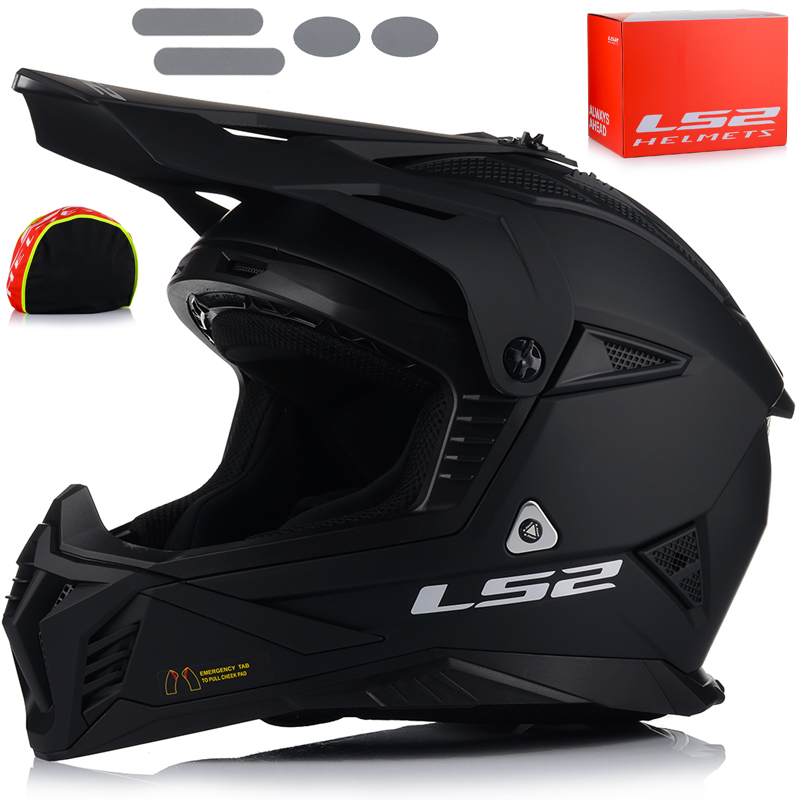 Motocyklová Prilba LS2 MX708 Fast II Čierna Matt Lehká Enduro Cross Štvorkolka Atv