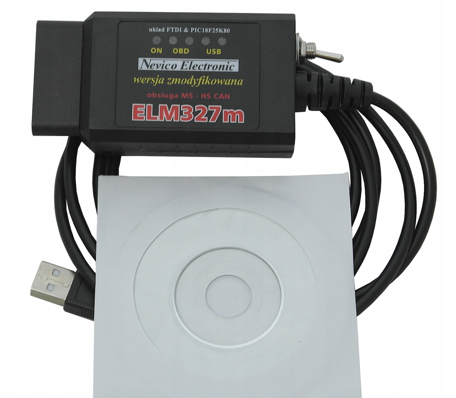 

Interfejs Ford Mazda Mscan ELM327 przełącznik Usb