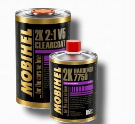 

Mobihel V5 Lakier Bezbarwny Połysk Utwardzacz 1,5L