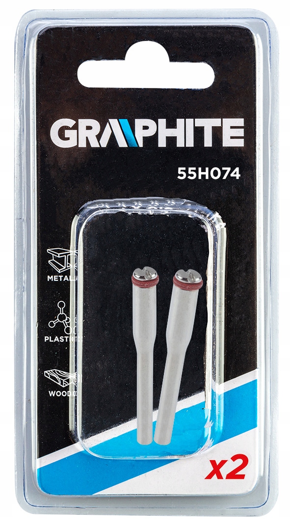 

Trzpień do miniszlifierki 3.2 mm 2 szt. Graphite
