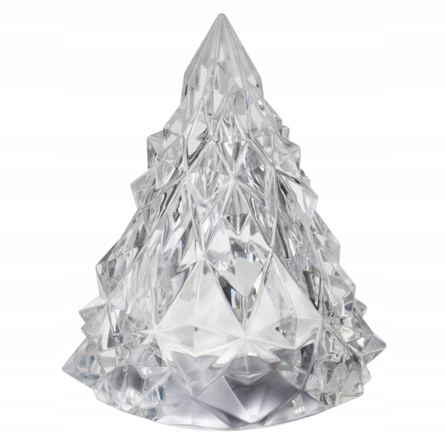 MOCNA ŚWIECZKA LED FIGURKA CHOINKA BIAŁY CIEPLY Marka Decortrend