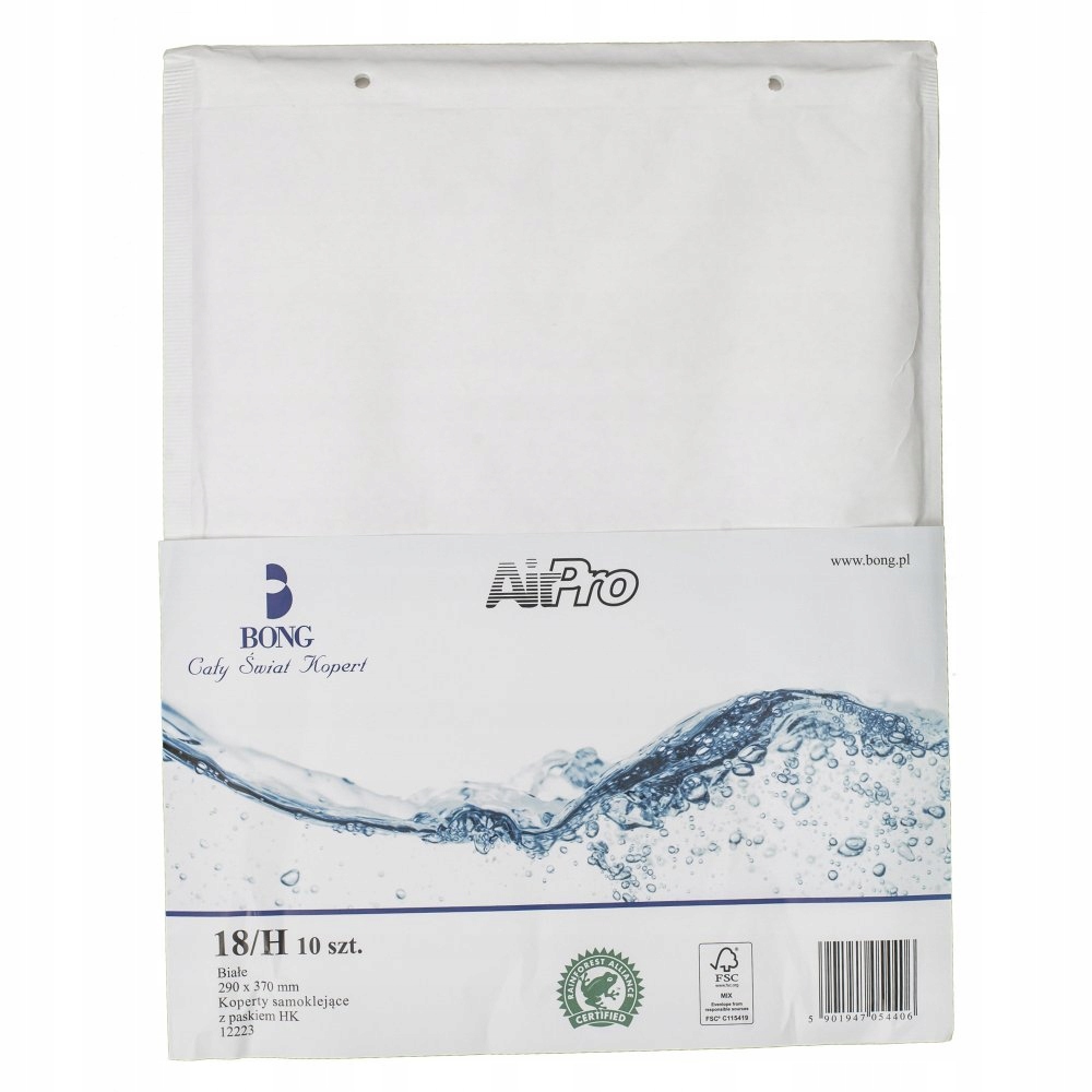 

Koperta bąbelkowa Bong AirPro H/18 290x370mm 10szt
