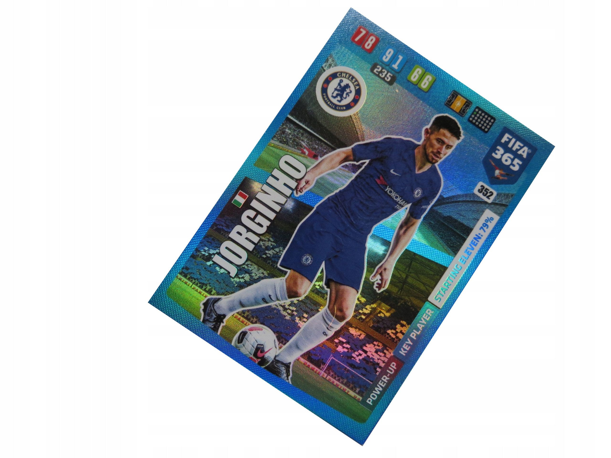 Panini Fifa 365 2020 Karta Power-up Key Player 352 Jorginho Chelsea