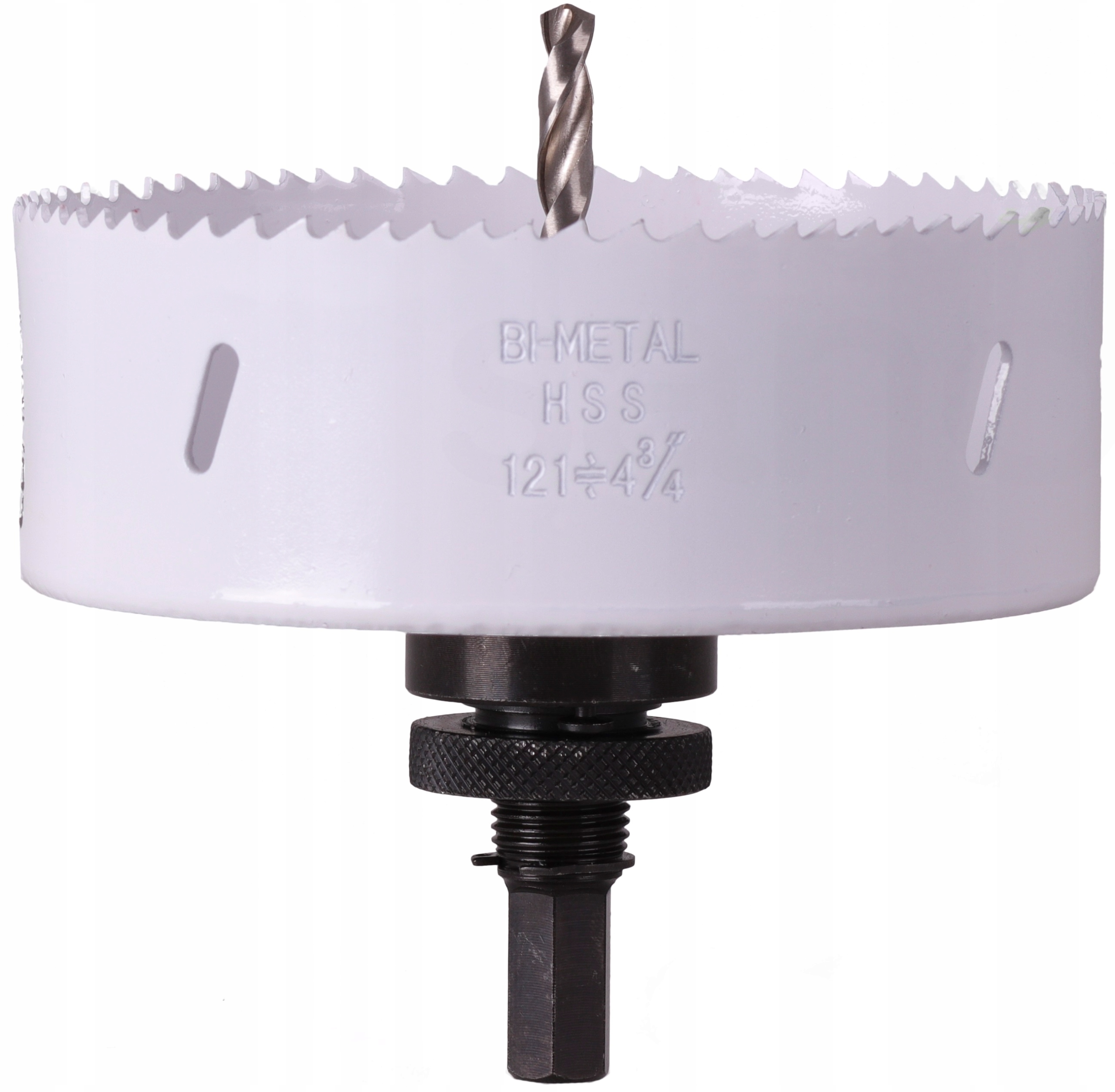 

Koronka 121mm Bimetal otwornica wycinak + Wiertło