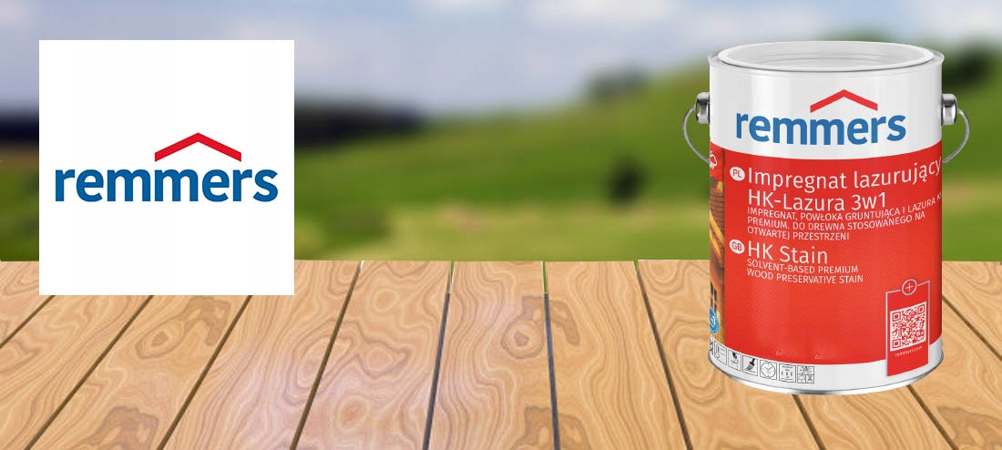 Remmers HK-Lasur impregnat do drewna 20L KOLORY Marka Remmers