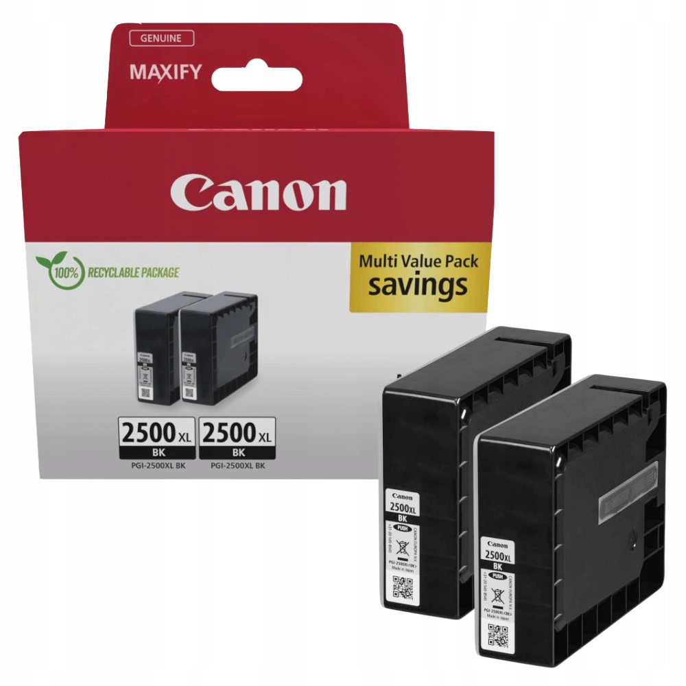 Canon PGI-2500-XL (9254B011) atrament, čierna