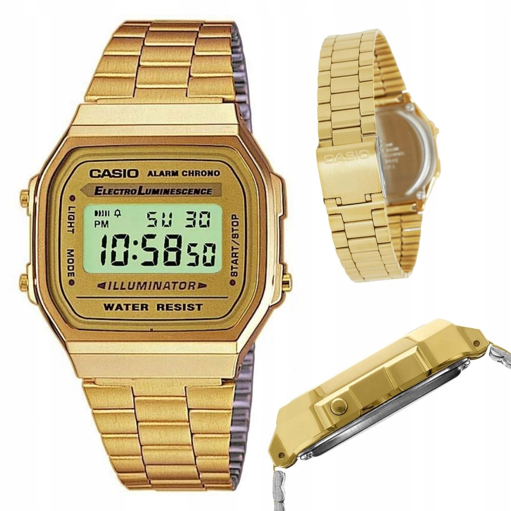 Originální Hodinky Casio A168WG-9EF Modní A Stylové