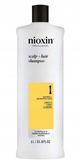 Nioxin System 1 ScalpHair Shampoo 1000 ml