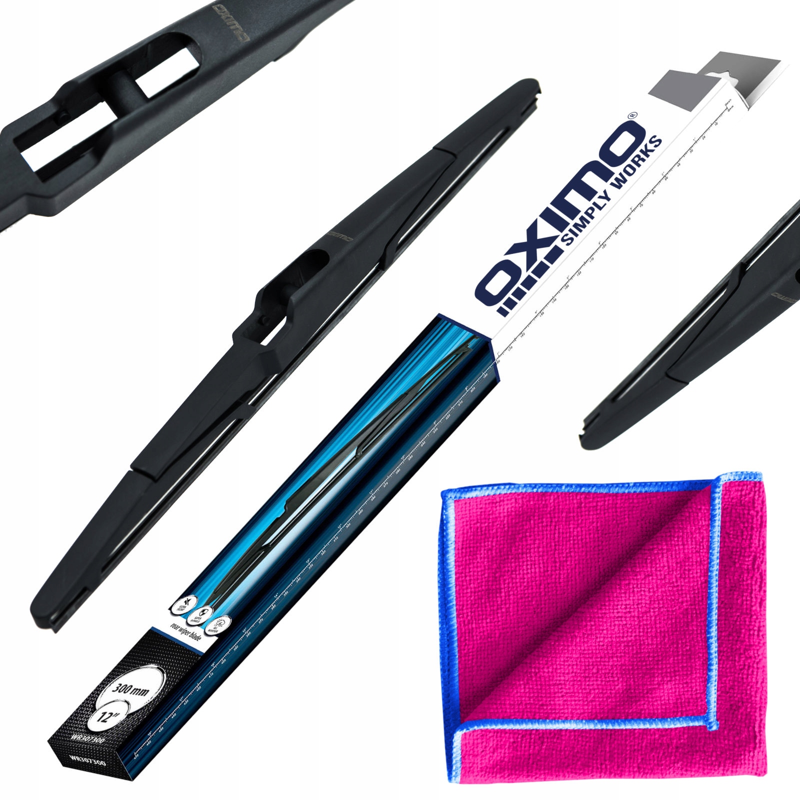 Wycieraczka Płaska Tył do Kia Sportage 4 IV Ql od 09.2015 Suv