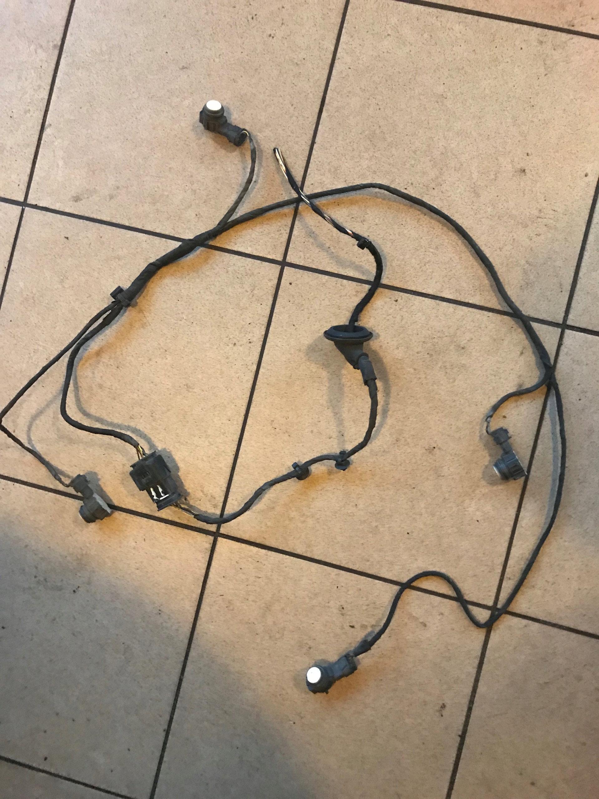 MERCEDES A Class W176 жгут проводов установка датчиков