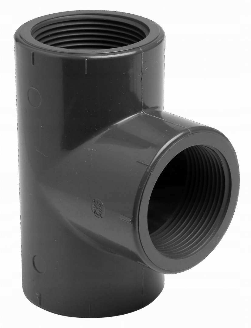 

Trójnik gwintowany Pvc-u GWxGWxGW 1"