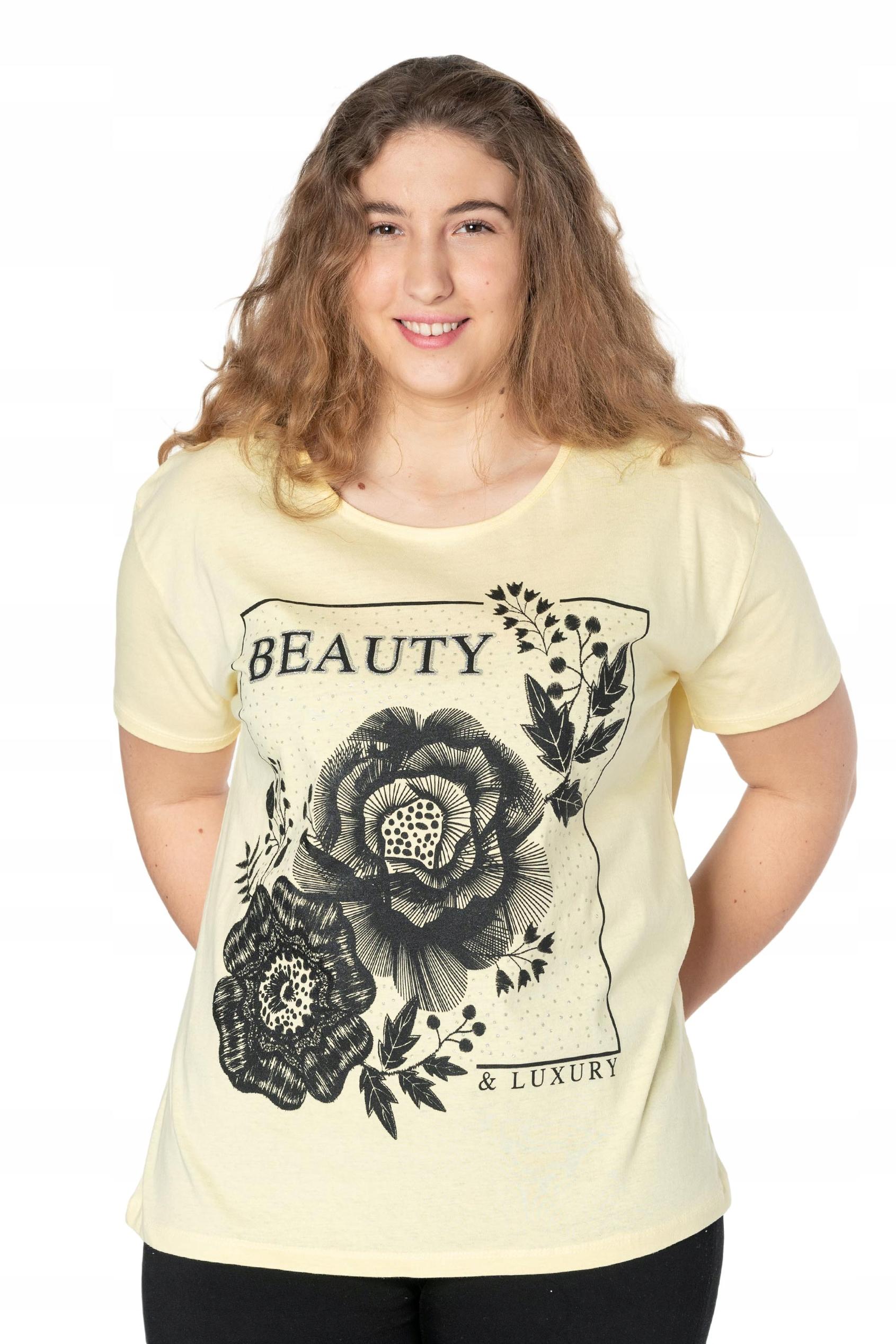 

Duża Koszulka Bluzka Damska Podkoszulek KD05-6 6XL