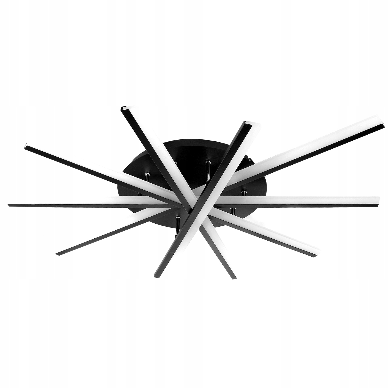 Lampa LED sufit PLAFON żyrandol GWIAZDA 80W+Pilot