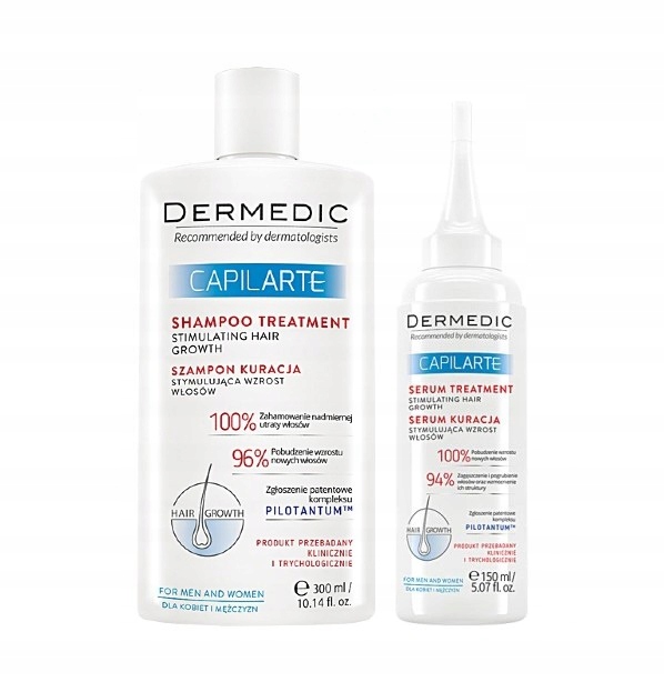 

Dermedic Capilarte szampon+serum kuracja włosów