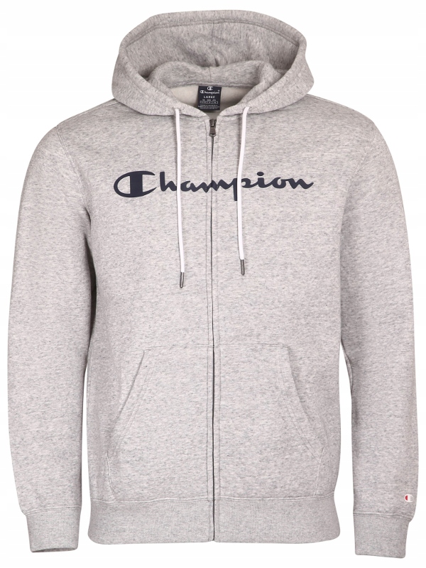 pánská mikina Champion s kapucí 217929-EM021, zapínání na zip, velikost S